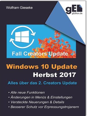 cover image of Windows 10 Update--Herbst 2017